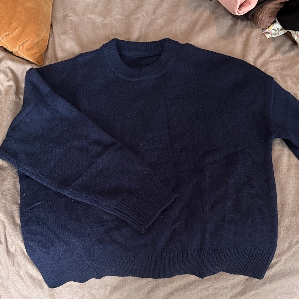 Classic Navy Blue women’s Sweater